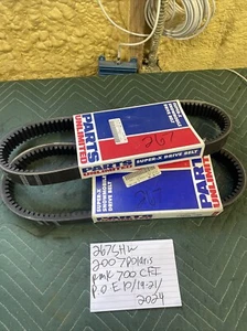Polaris Snowmobile Drive Belt Set Of 2 LMX1108 Parts Unlimited 267 - Foto 1 di 9