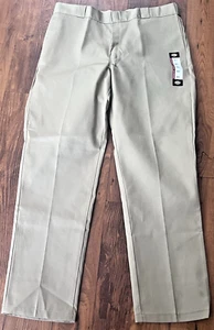 NWT MENS 40x34 DICKIES ORIGINAL 874 WORK PANTS KHAKI 40x34 NWT - Picture 1 of 7