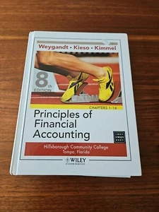 PRINCIPLES OF FINANCIAL ACCOUNTING, 8TH EDITION, CUSTOM By Weygandt HC LN - Picture 1 of 13