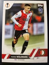 2022-23 Topps Champions League Patrik Walemark RC card #182
