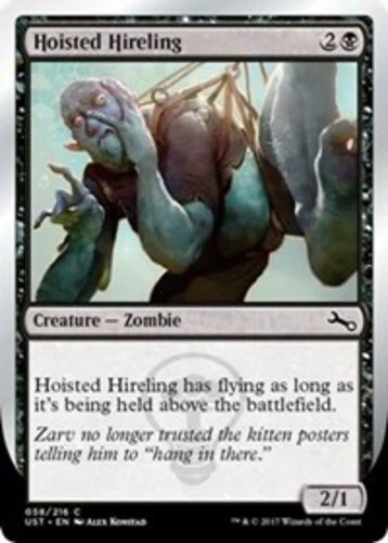 Hoisted Hireling ~ Near Mint Unstable MTG Magic UltimateMTG Black Card - Image 1 of 1