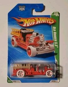 Hot Wheels old number 5.5 red fire truck - Picture 1 of 2