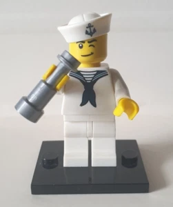LEGO MINIFIGURES SERIE 4 MARINAIO RARO, BELLO E OTTIMO..!!! - Imagen 1 de 2
