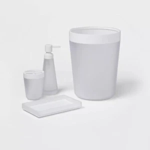4pc Bath Coordinate Set - Picture 1 of 5