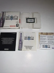 Final Fantasy I & II: Dawn of Souls (Game Boy Advance, 2004) Completo CIB LEGGI! - Foto 1 di 15