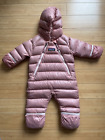 Patagonia Baby Hi-Loft Down Sweater Bunting. Sunfade Pink. 0-3M