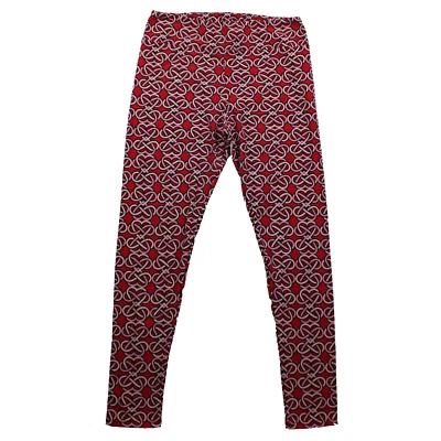 Leggings LulaRoe Alto y Curvilíneo San Valentín Infinito Corazón Rojo y Rosa Foto 1 de 4