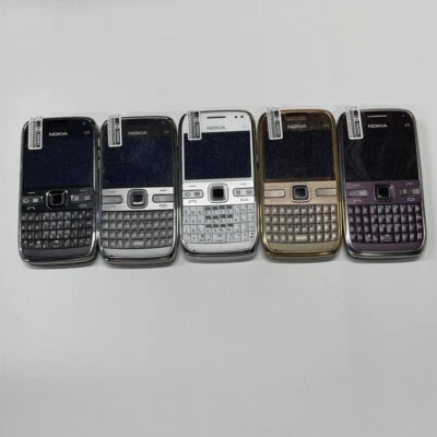 Unlocked Original Nokia E72 3G Bluetooth 5MP GPS WIFI  FM radio Bar Mobile Phone - Image 1 of 4