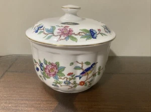 AYNSLEY PEMBROKE Bone China - Candy Jar Box With Lid NWT - Picture 1 of 4
