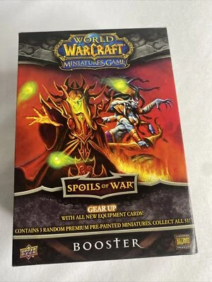 Juego Miniaturas World of Warcraft - Botín de Guerra - Booster Foto 1 de 3