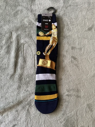 Stance Donovan Mitchell socks UTah jazz spyda L 9-13 Cover