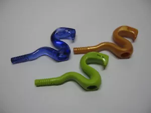 LEGO: MiniFigura, Genuino Tres Serpientes Cascabel Verde Azul Oro (Parte 98136) (177) - Imagen 1 de 3