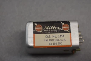 JW Miller NOS NIB FM Antenna Coil Model 1454   88 – 108 MHz - Picture 1 of 7