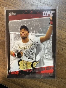 2010 Topps UFC Gold #106 Anderson Silva - Picture 1 of 2