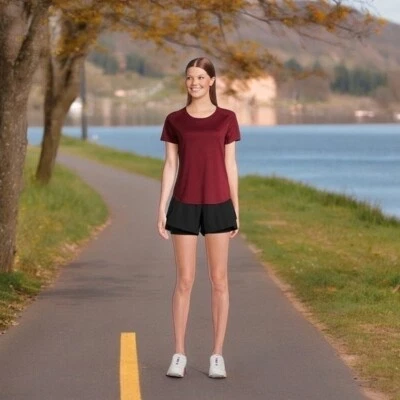 Женские шорты AVIA женщин сжатия талии запустить шорты черный Athletic шорты - Изображение 1 из 4