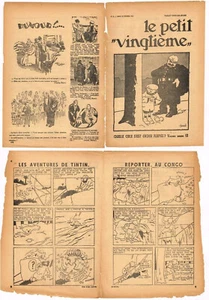 PETIT VINGTIèME/XXème  1931  n°     9  TINTIN  CONGO BE- - Picture 1 of 1