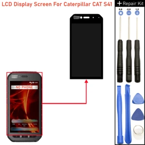Repuesto de pantalla táctil de unidad LCD de pantalla táctil de reparación para Caterpillar CAT S41 NUEVO - Imagen 1 de 6