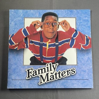 Family Matters Promo Kit 1991 Warner Bros. Urkel Full House Media Marketing RARE - Image 1 of 4