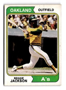 1974 Topps #130 Reggie Jackson - Picture 1 of 2