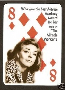 Anne Bancroft The Miracle Worker Neat Card  ! #2Y6