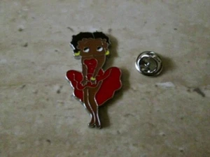 BROCHE DE SOLAPA AFRICANA BETTY BOOP ENFERMERA, MÉDICO, OFICINA, NICU, ICU,ER, RN, JOYERÍA - Imagen 1 de 1
