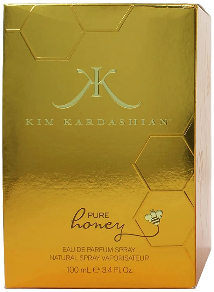 Kim Kardashian Pure Honey Eau de Parfum Spray para Mujer, 3.4 OZ Foto 1 de 1