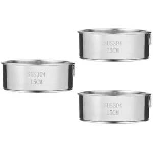Set of 3 Blech Teesieb Maschensieb Aus Edelstahl Backwerkzeug - Bild 1 von 12