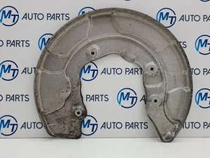 BMW 5 6 7 8 X SERIES REAR BRAKE DISC PROTECTION PLATE LEFT 6861801 G11 G14 G30 - Picture 1 of 10