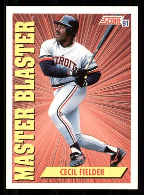 Cecil Fielder 1991 Score #693 Detroit Tigers - Image 1 of 2