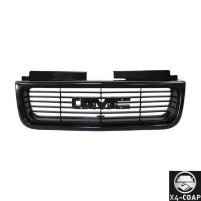 New Front Grille For GMC Jimmy 98-05 Sonoma 98-04 Pickup Material Black 12472678 Foto 1 de 3