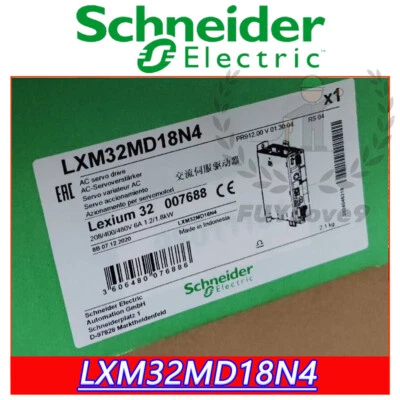 Precision Control: Schneider LXM32MD18N4 -Unopened, Top Quality, Shipped Free - Image 1 of 3