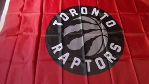 Toronto Raptors 3x5 ft Flag Banner NBA Basketball Fast Free Shipping - Picture 1 of 1