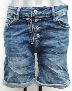 STYLISHE JEANS SHORTS BERMUDA KURZE HOSE SHORT HOSE BLUE DENIM BLAU - Bild 1 von 4
