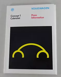 Press kit VW New Beetle Coupe + Cabrio as Concept 1 from 03/1994 - Bild 1 von 2