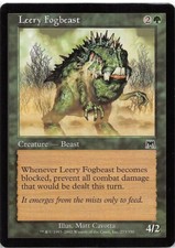 Leery Fogbeast *PLAYSET* Magic MtG x4 Onslaught SP