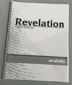 ABeka Revelation Video Manual Homeschool 12th Grade - Picture 1 of 1