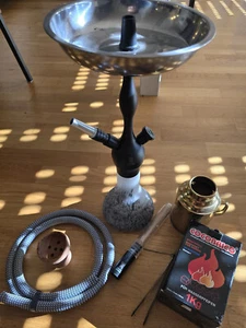 Kaya Shisha Set - Komplette Kaya Wasserpfeife mit Zubehör - Seh guter Zustand - Bild 1 von 4