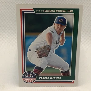 2022 Panini USA Stars & Stripes Parker Messick #21 Collegiate National￼ Team￼ RC - Picture 1 of 2