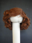 Parrucca da Bambola IN Capelli Naturali Taglia 2 - 20.5 CM - Doll 8.07 " Rigida