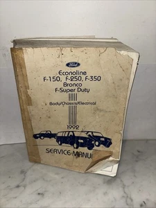 Ford Econoline 1992 F150 F250 F350 Bronco F Super Duty manual de servicio de reparación - Imagen 1 de 5