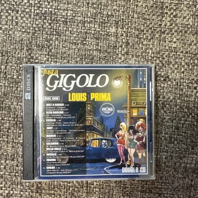 Just a Gigolo [Disky] by Louis Prima (CD, Jul-2002, 2 Discs, Prima) Foto 1 de 4