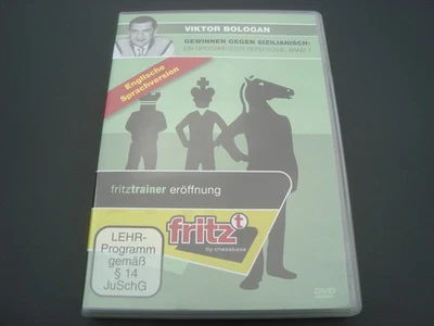 ChessBase Chess Fritztrainer DVD Rom: Gewinnen gegen Sizilianisch Band 1 - Video - Bild 1 von 4