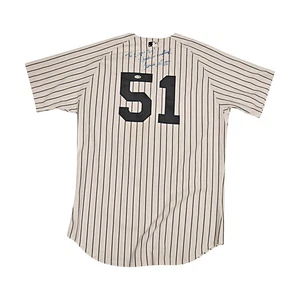 Bernie Williams Yankees Autogramm signed beschriftet Majestic Trikot JSA COA - Bild 1 von 3