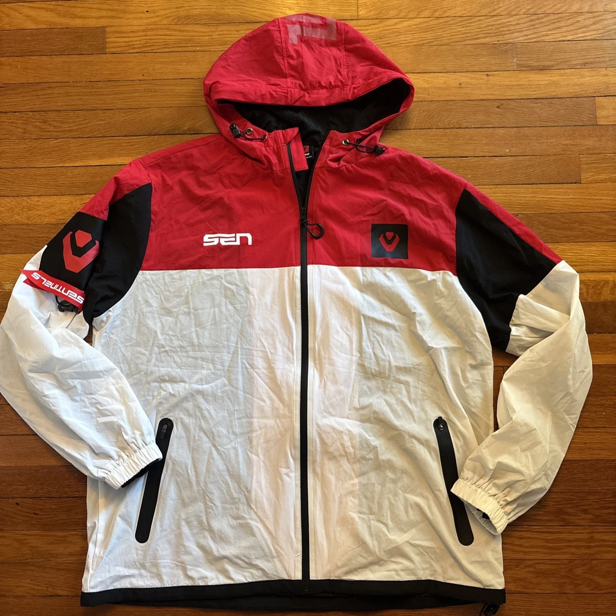Valorant Sentinels Champions Jacket Coat Men's 3XL Red Esports