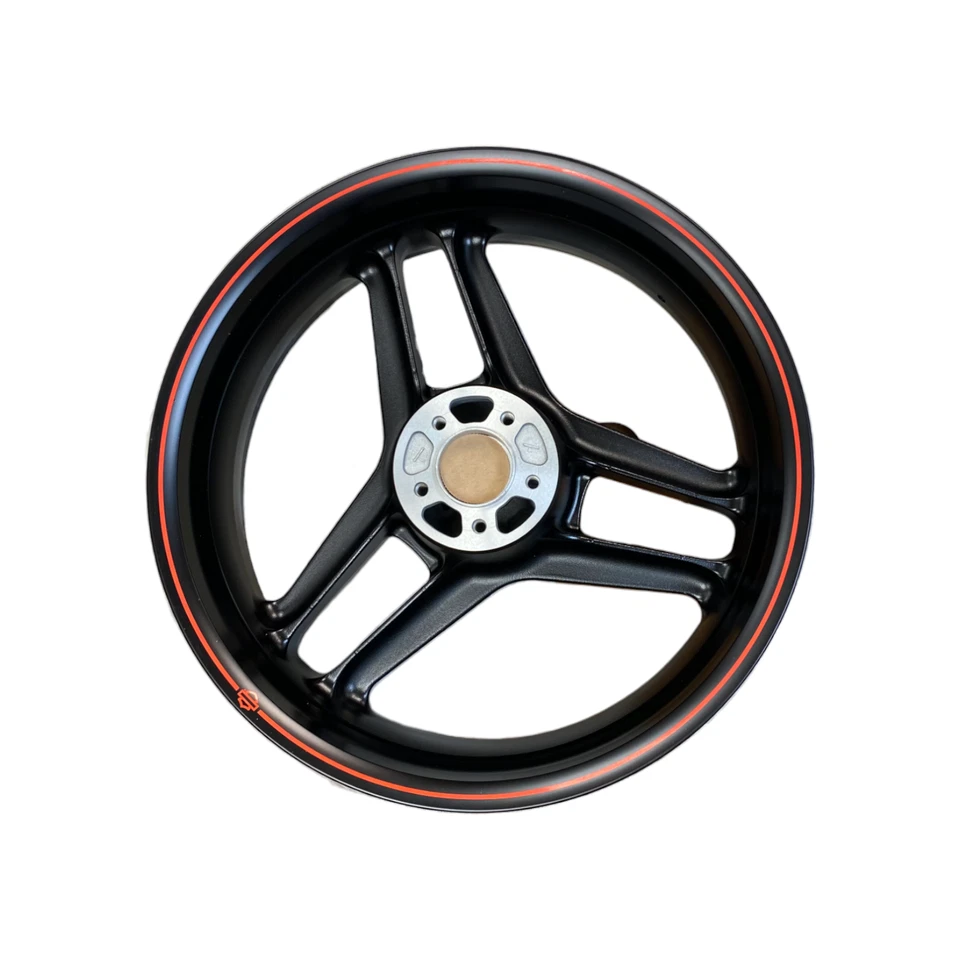 Harley-Davidson WHL RR 3SPK NEGRO CON STRP 17X 43348-10A NUEVO FABRICANTE DE EQUIPOS ORIGINALES 43348-10A Foto 1 de 1