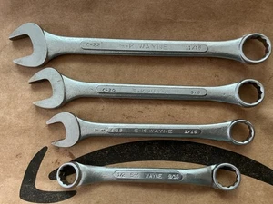 S-K WAYNE WRENCH SET TOTAL OF 4 WRENCHES GOOD CONDITION - Bild 1 von 1