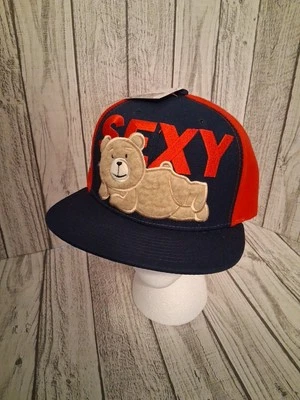 泰迪熊 Ted 2 电影棒球帽性感全新带标签平沿帽滑稽帽子 — 第 1/4 张图片