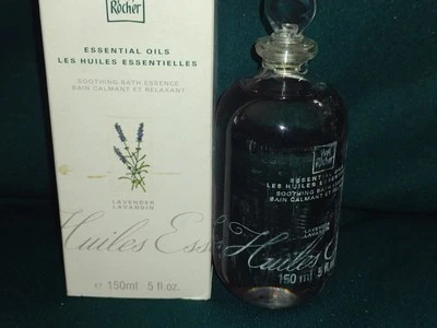YVES ROCHER LAVENDER SOOTHING & RELAXING BATH ESSENTIAL OIL 150ml/5oz VINTAGE - Image 1 of 2