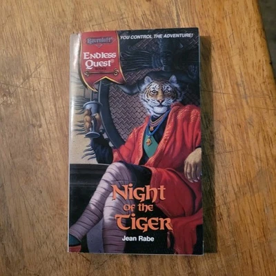 Ravenloft Endless Quest Night of the Tiger - Dungeons & Dragons Books PB - Image 1 of 4
