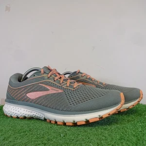 Brooks Turnschuhe Größe 8,5 Ghost 12 Damen-Laufschuhe Blei/Grau/Wüste Fitnessstudio - Bild 1 von 12